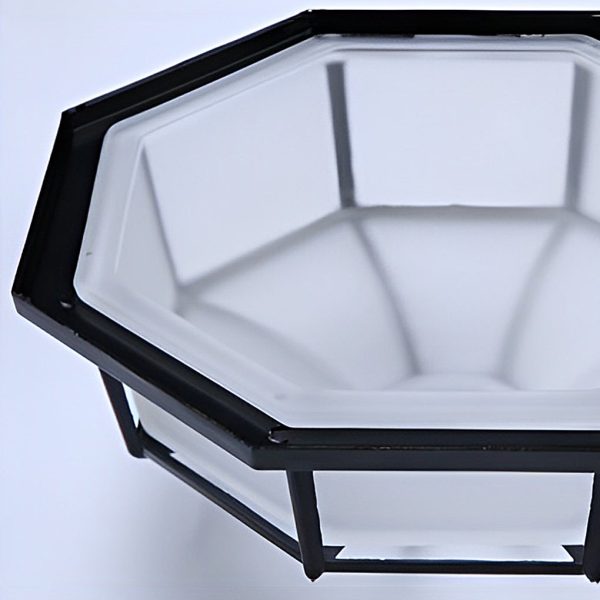 Outdoor Waterproof Aluminum Glass LED European Style Ceiling Lights - Image 8