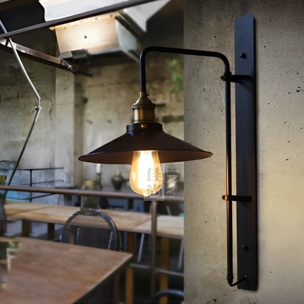 Adjustable Creative LED Black Retro Industrial Wall Lamp Sconce Lighting - Image 4
