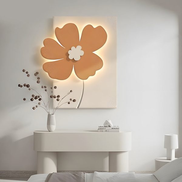 Flowers Three-Dimensional Sandstone Painting USB Remote Decorative Painting - Image 6