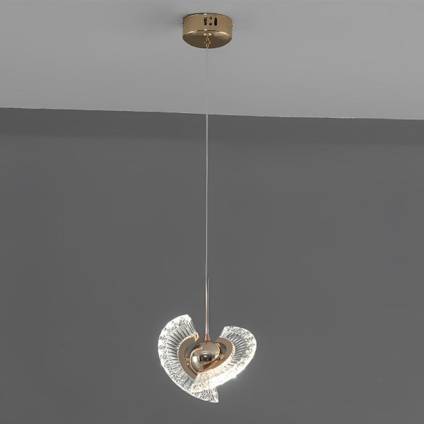 Creative Circle Anodized Acrylic LED Modern Pendant Lighting Hanging Lamp - Image 10