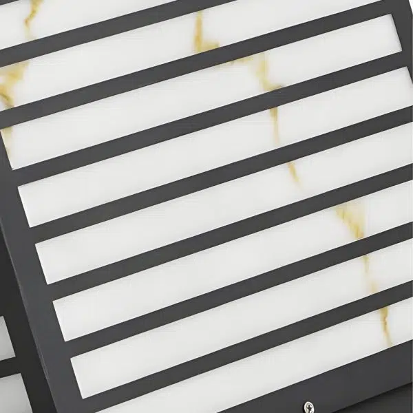 Square IP65 Waterproof LED Solar Modern Outdoor Deck Post Lights Pillar Light - Image 9