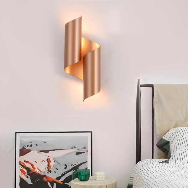 2pcs Symmetrical Creative Up And Down Lighting Modern Wall Light Fixture - Image 5