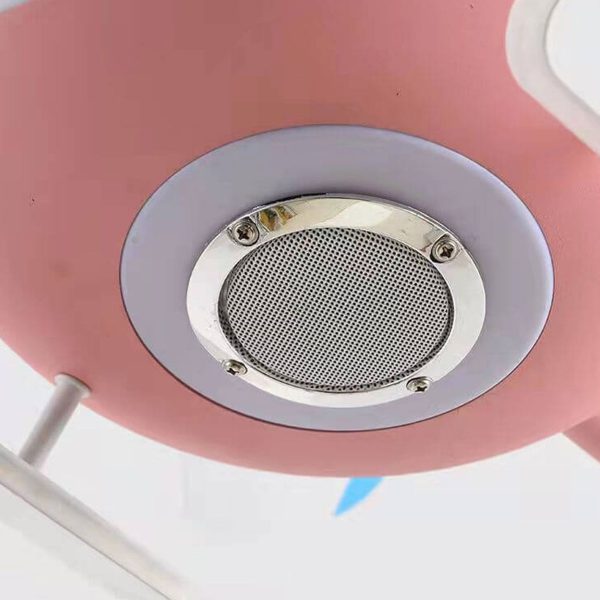 Cartoon Creative Aircraft Design LED Downrods Ceiling Fan Light - Image 9