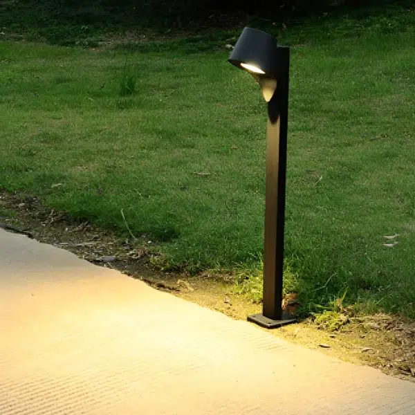 Minimalist Waterproof LED 10w Black Modern Outdoor Pathway Lights - Image 5