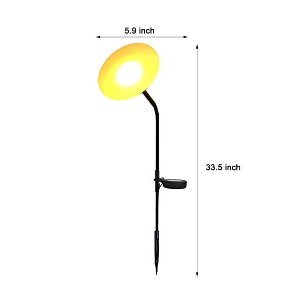 Mushroom Adjustable Intelligent Creative Modern Solar Lawn Lights Outdoor - Image 6