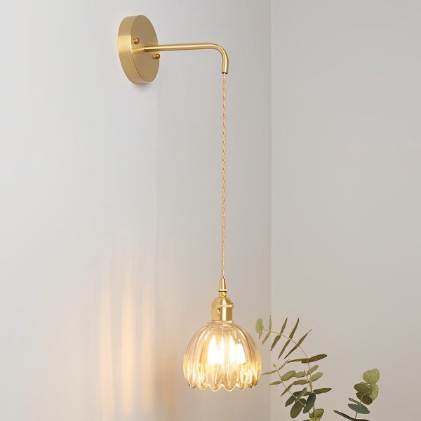 Flower Shape Glass Creative Artistic LED Nordic Hanging Ceiling Lamp - Image 4