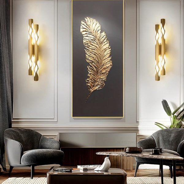 Flames Hollow Up And Down Lighting LED Nordic Wall Sconce Lighting - Image 4