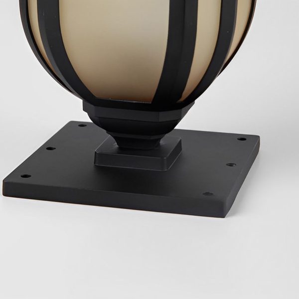Retro Minimalist Waterproof Aluminum European-style Pillar Lamp Post Lights - Image 7