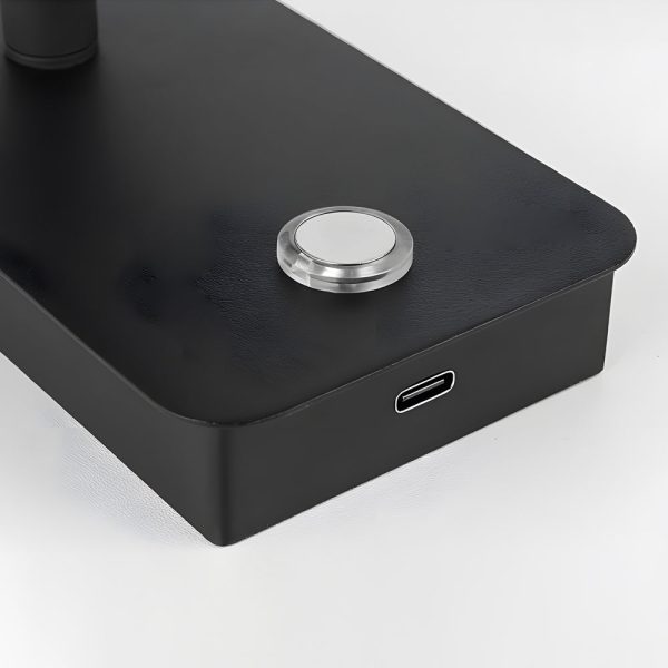 USB Rotatable Magnetic Wall Light Bedside Spotlight - Image 6