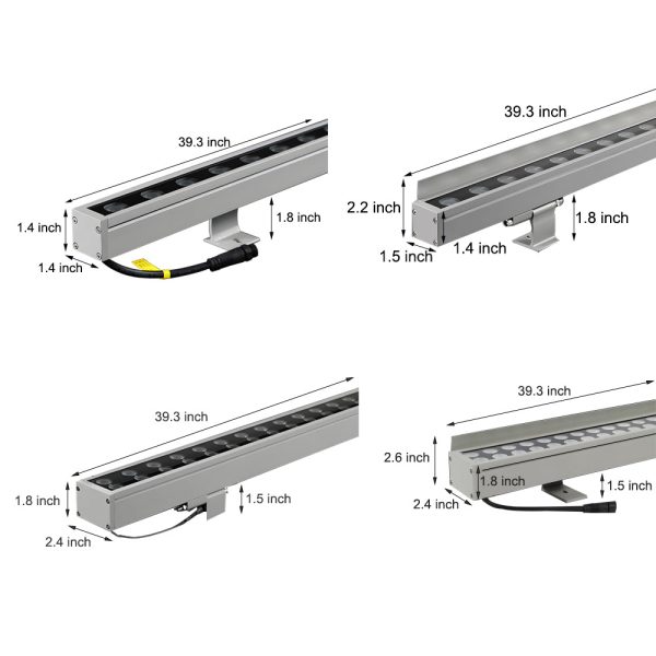 39.3-Inch Long 24V Linear LED Wall Washer - Image 6