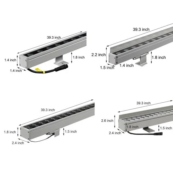 39.3-Inch Long 24V Linear LED Wall Washer - Image 6