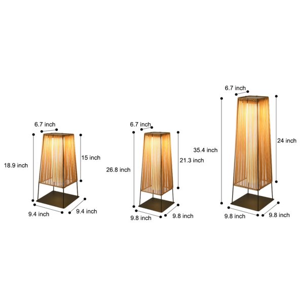 Rubber Solar LED Outdoor Floor Lamp - Image 7