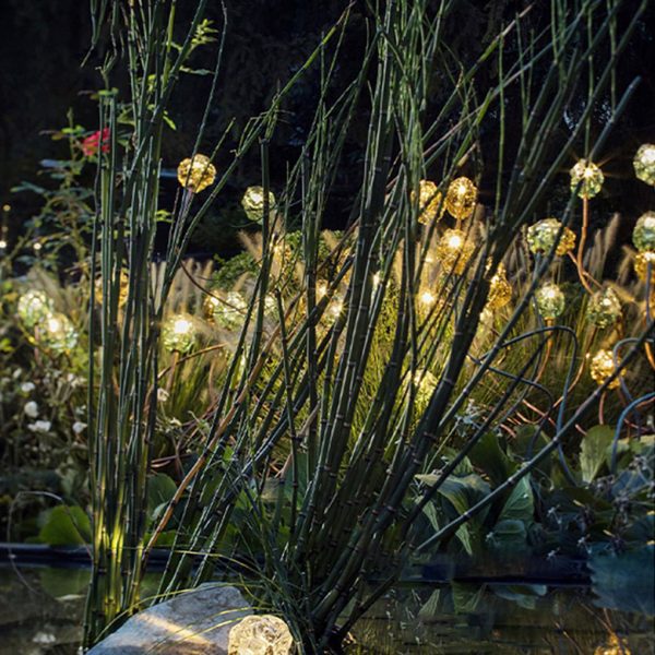 Outdoor Creative Flower Buds Decor Waterproof LED Modern Lawn Lights - Image 5