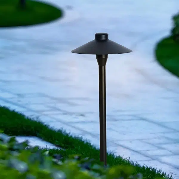 Mushroom Shaped Waterproof 7W LED Black Modern Outdoor Path Lights - Image 2
