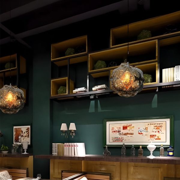 Irregular Ball 3D Stainless Steel Postmodern Chandelier Pendant Lights - Image 4