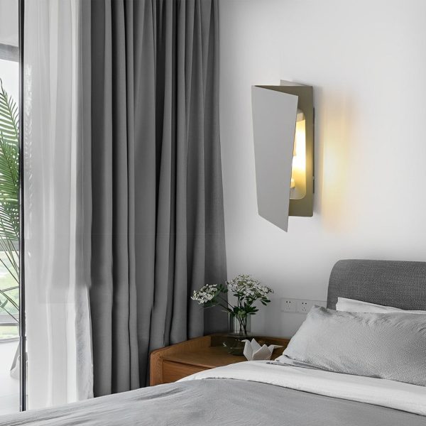 Folding Rectangular Iron LED up and Down Lighting Modern Wall Lamp - Image 3