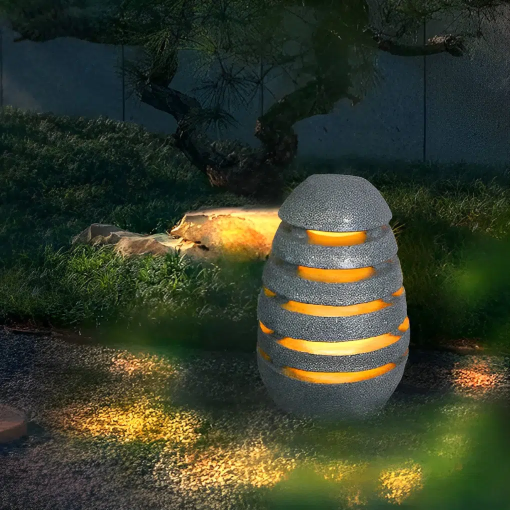 8-9e263cdd-d59c-4ea4-8043-01624fdd2625.jpg Resin Egg Shaped Waterproof LED Modern Outdoor Lawn Light Garden Lights - Image 1