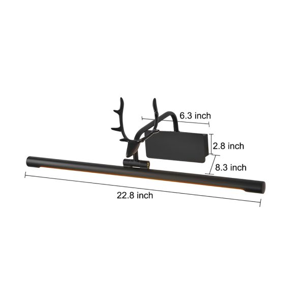 Antler-Inspired 210?? Adjustable LED Bathroom Vanity Light Bar - Image 5