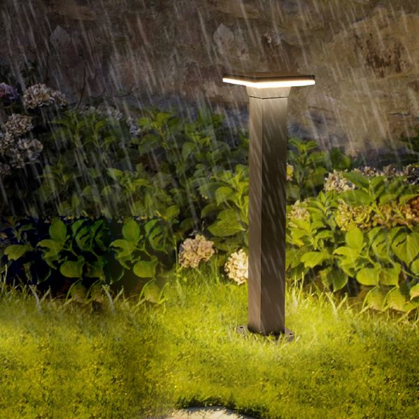 Outdoor Minimalist Round Square Waterproof LED Landscape Lighting Lawn Lamps - Image 2