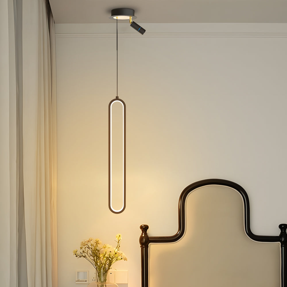 8-bfcbf793-a10e-47e9-bd12-f78fddeffca2.jpg Oval Aluminum LED 3 Step Dimming Modern Pendant Lights with Spotlights - Image 1