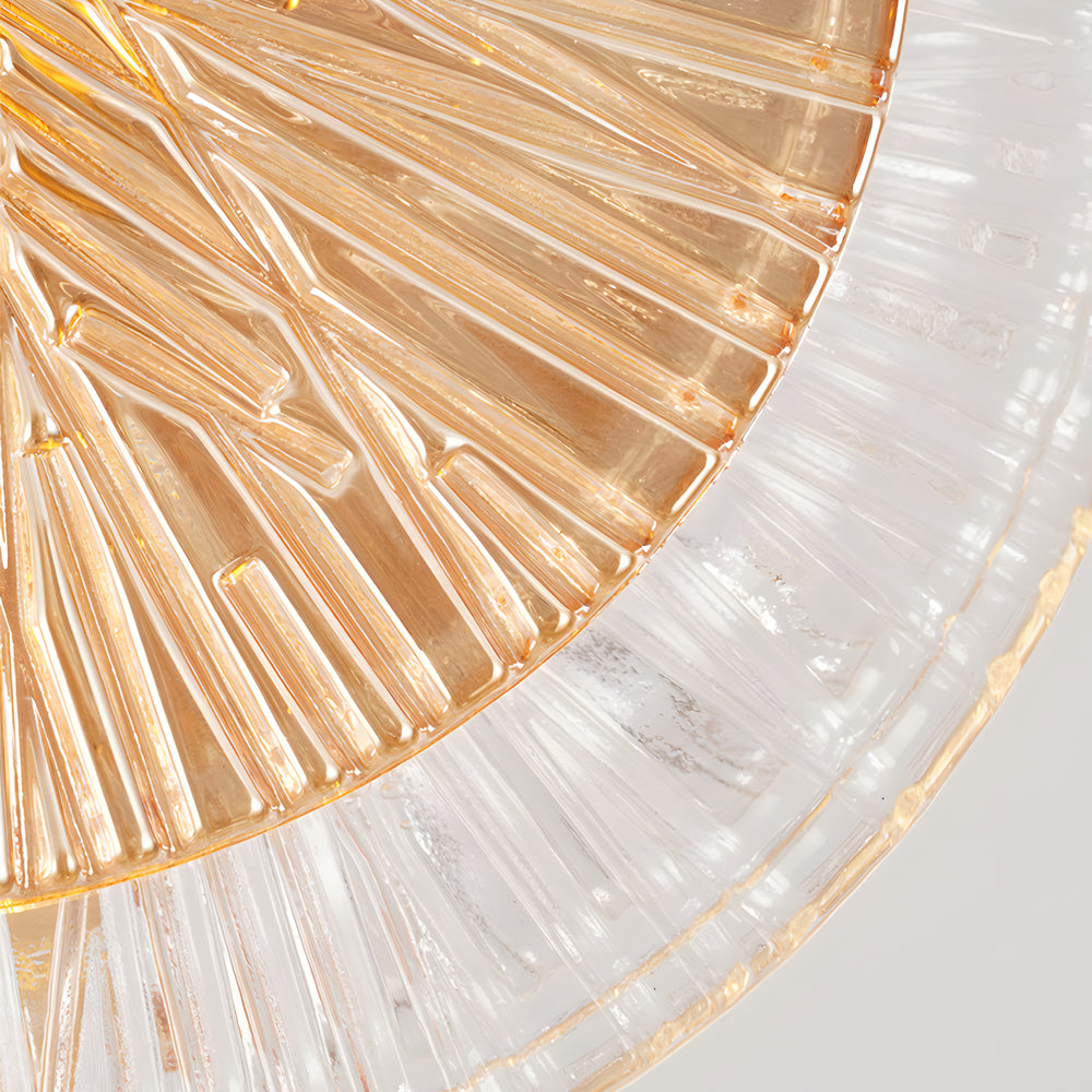 8-c922ee67-0af7-4190-81f5-9e61856e6417.jpg Modern Crystal Glass Disc Pendant Light with LED 1-Light Round Hanging Lamp - Image 4