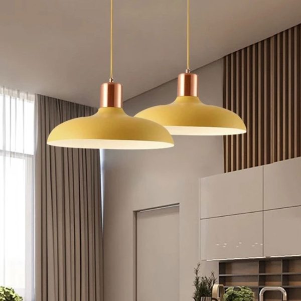 Nordic Creative Macaron Color 1-Light Pendant Light - Image 5