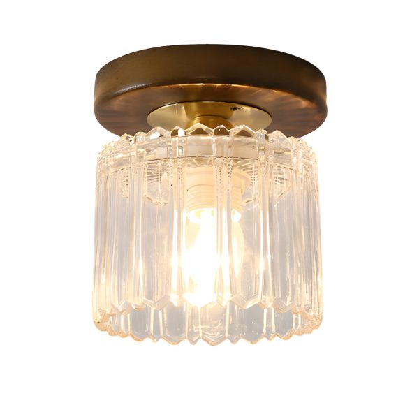 Square Iron Frame American Country Style Ceiling Light Fixture - Image 27