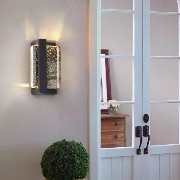 Creative Crystal Waterproof Modern Outdoor Wall Lamp Wall Sconce Lighting - Image 4