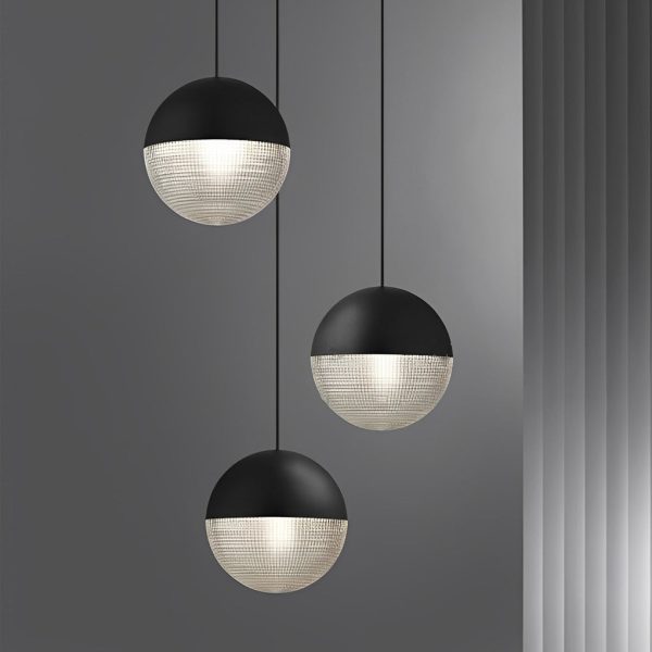 Creative Glass Ball Globe LED Nordic Hanging Ceiling Lights Pendant Lights - Image 7