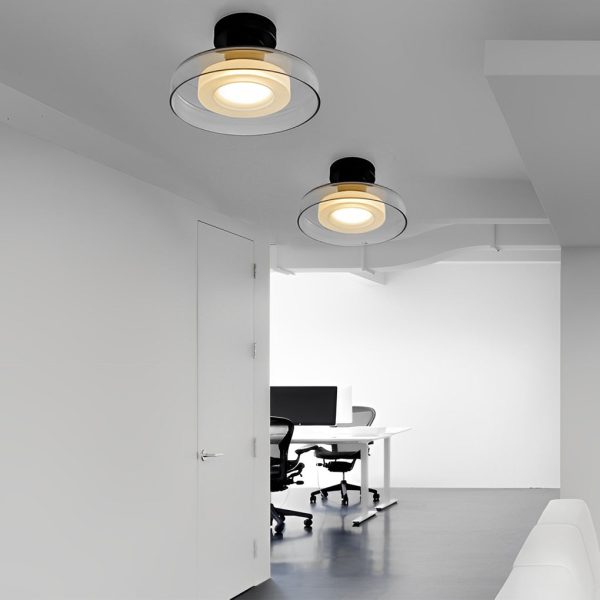 Creative Round Glass LED Post Modern Wall Lamp Wall Sconce Lighting - Image 4