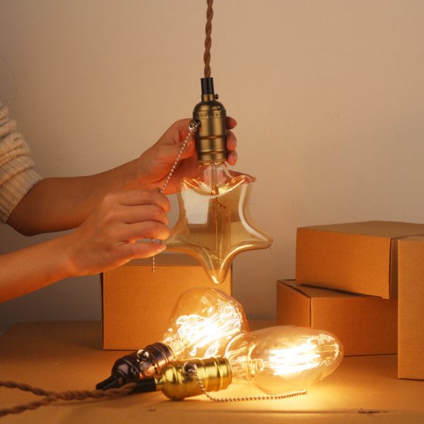 Retro 1-Light Single Pendant Light 3 Design - Image 12