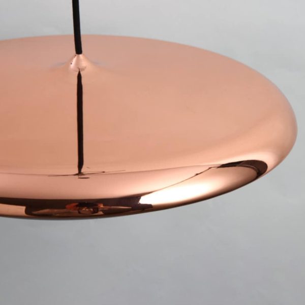 Nordic Macaron Flying Saucer Metal LED Pendant Light - Image 9