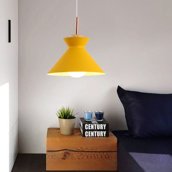 Nordic Macaron Metal 1-Light Pendant Light - Image 6