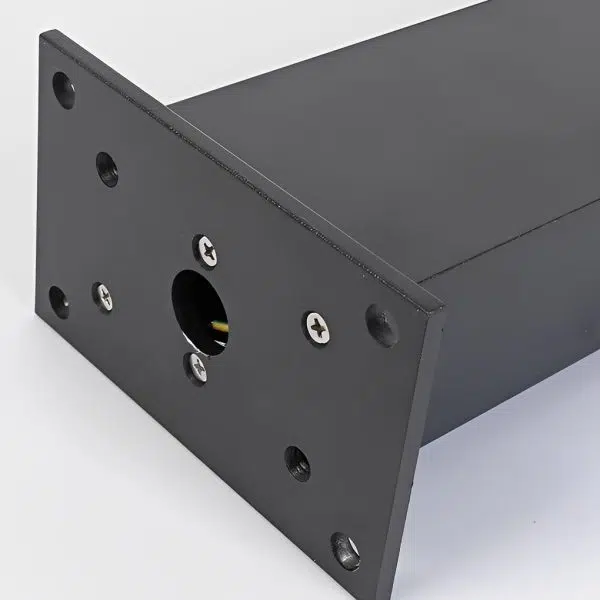 Minimalist Curved 24 inch Bollard Light Waterproof LED Landscape Lighting for Pathway - Image 9