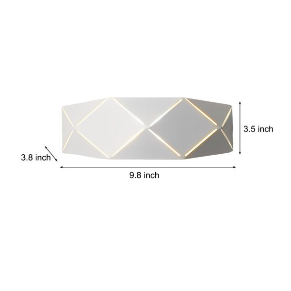 Minimalist Creative Geometric Iron Acrylic Modern Wall Lights Wall Lamp - Image 7