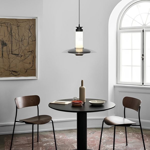 Minimalist Creative Round Glass LED Modern Pendant Lights Chandelier - Image 8