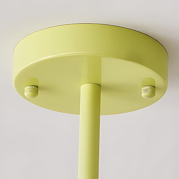 Pleated Fabric Retro Pastoral Green French Style Chandelier Hanging Lights - Image 5