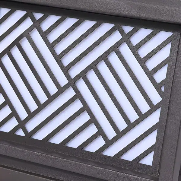 Square Waterproof LED Modern Outdoor Solar Post Caps Lights Pillar Light - Image 9