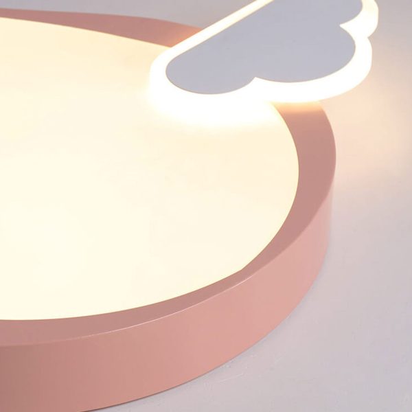 Cartoon Hot Air Balloon Kid LED Flush Mount Ceiling Light - Image 6