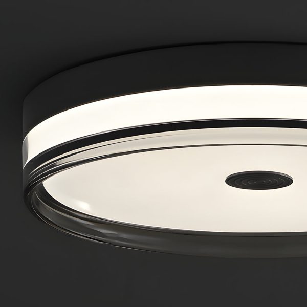 Modern Round Acrylic LED Flush Mount Ceiling Light - Image 5