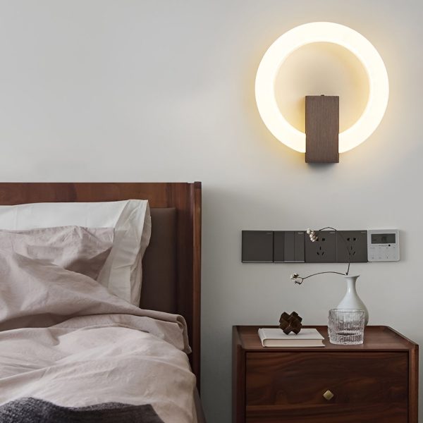 Circle Dimmable LED Modern Wall Sconce Lighting Wall Lamp Wall Light Fixture - Image 2