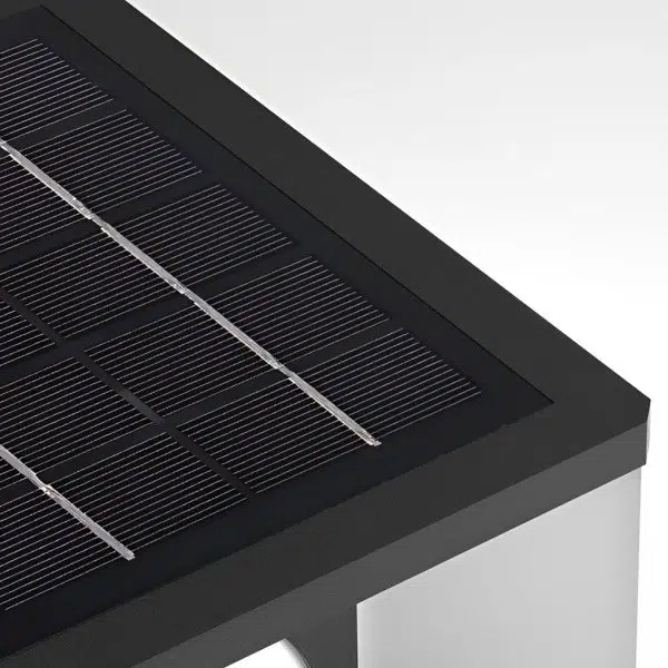 Mountain Scenery Design Waterproof LED Modern Solar Fence Post Lights - Image 9