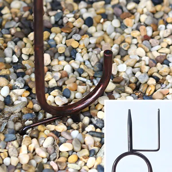 Retro Iron Hollow Umbrella Raindrops Waterproof Modern Solar Lawn Lights - Image 7