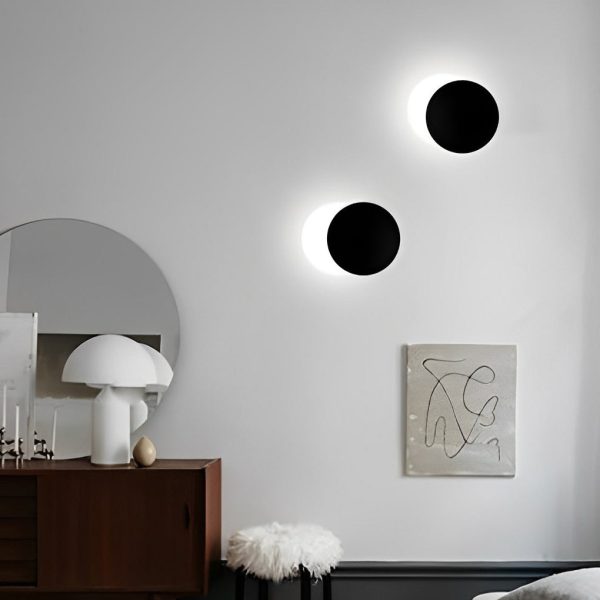 360?? Rotatable Round LED Modern Wall Lamp Decorative Wall Sconce Lighting - Image 7