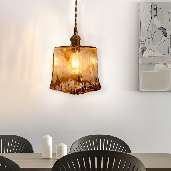 Creative Electroplated Metal Glass LED Nordic Island Lights Hanging Lamp - Image 6
