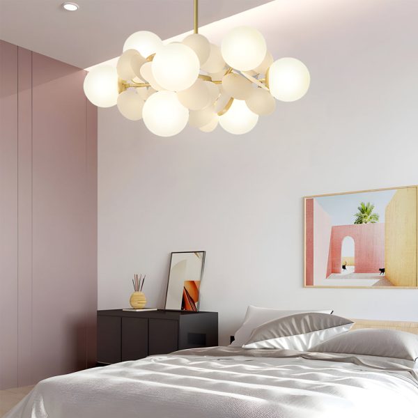 Nordic Chandelier Multicolored Board Art Branch-style Pendant Lights - Image 3