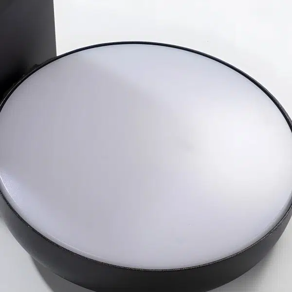 Black Motion Sensor Outdoor Wall Light - Rotatable - Image 8