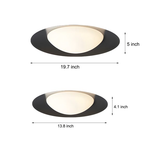 1-Light Round LED Flush Mount Ceiling Light - Image 7