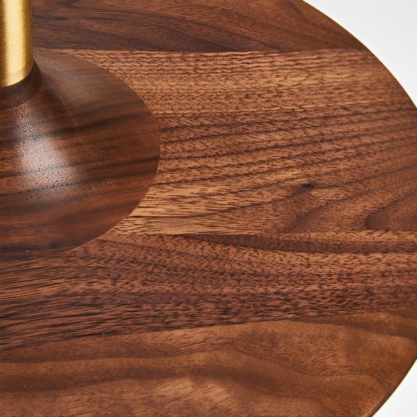 Creative Flying Saucer Shape Wood LED Nordic Chandelier Pendant Lights - Image 9