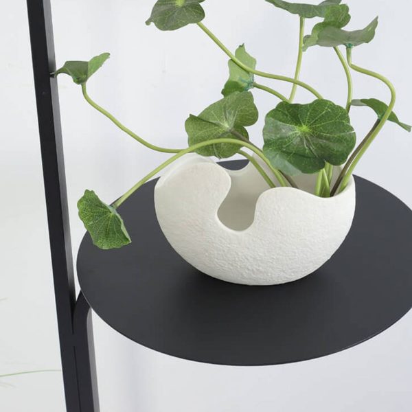 Nordic Minimalist Line Bending with Tray LED Standing Floor Lamp - Image 10